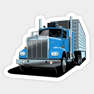 1976 Kenworth W900A in blue Sticker